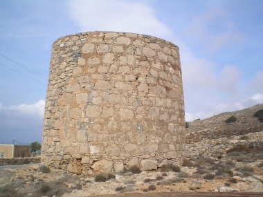 WINDMILL OF PNEUMATICUS - GRAIN MILLING WITH THE USE OF WIND ENERGY