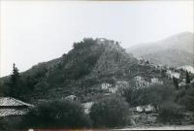 The castle of  Kyparissia in 1925