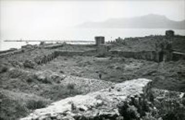 Inside the castle of Methoni in 1967