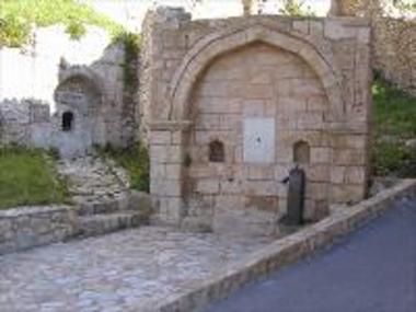 The Ottoman fountain of Piso Rouga in the Fortress of Arkadia (Kyparissia)