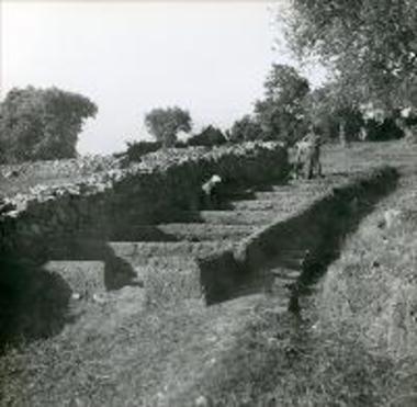 Excavation in the area of the workshops of the Palace