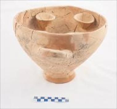 Open-type ritual vessel