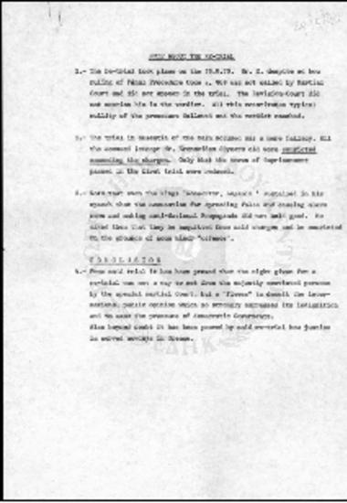 Note about the re-trial (1970)