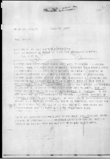 Τηλεγράφημα M. Doucas (1970)