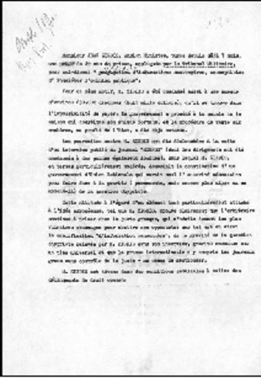 Περί της πολιτικής δίωξης του Ι.Γ. Ζίγδη από το Στρατιωτικό Καθεστώς