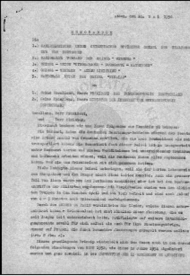 MEMORANDUM - 1956