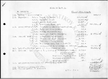 Προϋπολογισμός Λιγνιτικών έργων