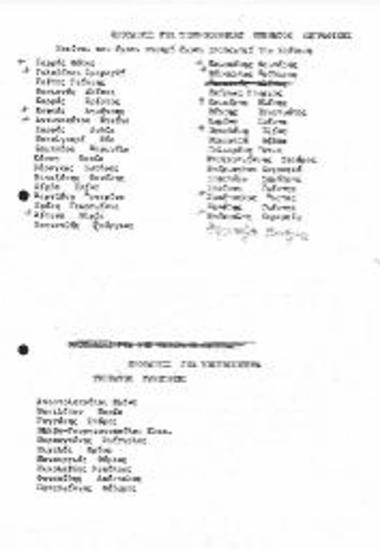 Προτάσεις για υποψηφιότητα τμήματος ζωγραφικής και γλυπτικής