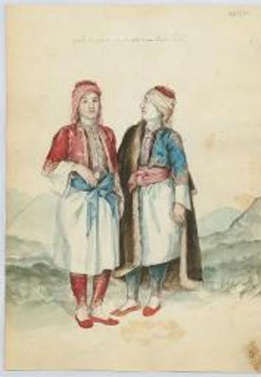 Νεαροί αρβανίτες στο χαρέμι του Βελή Πασά