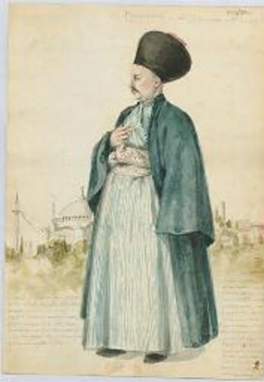 Φαναριώτης με αρμένικη ενδυμασία