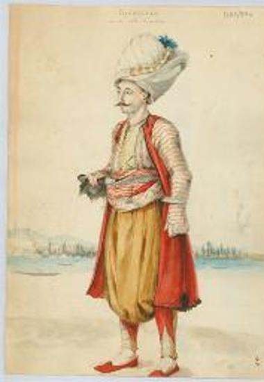 Ο Αλή Μπαϊρακτάρ. Γενίτσαρος σημαιοφόρος