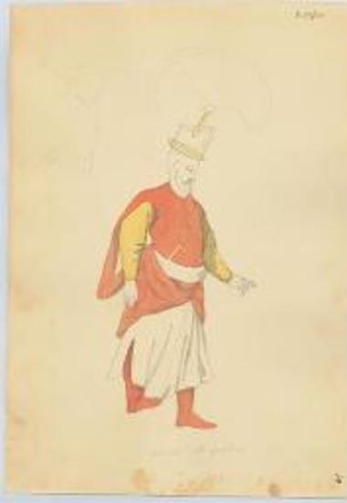 Καπουτζί-Μπασί, ο επικεφαλής της φρουράς των Πυλών του Σουλτάνου