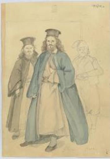 Δύο ιερείς και άνδρας από την Ιθάκη