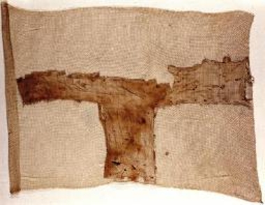 Σπάραγμα ελληνικής σημαίας της Επανάστασης του 1821