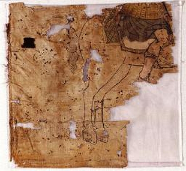 Σπάραγμα ελληνικής σημαίας της Επανάστασης του 1821