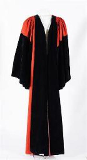 Διδακτορικός μανδύας του Αλέξανδρου Λυκούργου