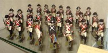 Μολυβένιο ομοίωμα οπλίτη του γαλλικού στρατού