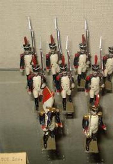 Μολυβένιο ομοίωμα οπλίτη του γαλλικού στρατού