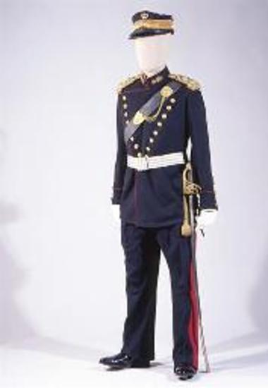 Στολή του Αντισυνταγματάρχη πυροβολικού Δημοσθένη Σκυλίτση Ομηρίδη