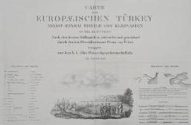 CARTE DER EUROPAEISCHEN TURKEY.