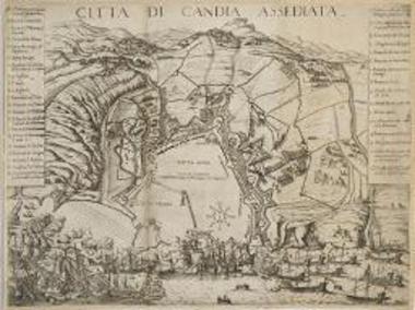 CITTA DI CANDIA ASSEDIATA.