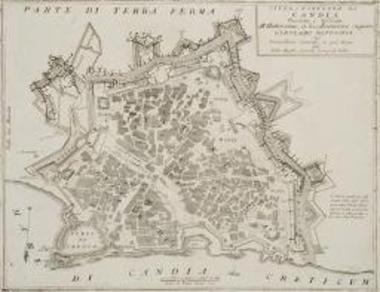 CITTA, e FORTEZZA DI CANDIA.