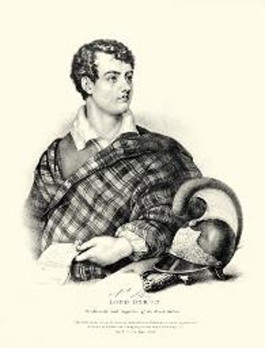 LORD BYRON. The Advocate and supporter of the Greek Nation.