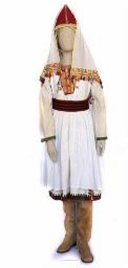 Γιορτινή φορεσιά από την Τήλο