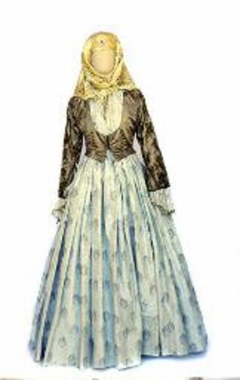 Ενδυμασία της Ελένης Βούλγαρη, Ύδρα