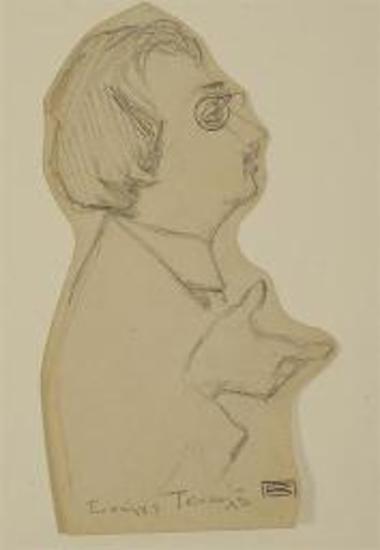 Σκίτσο από τη Δίκη των Έξι, Συνήγορος Τσουκαλάς