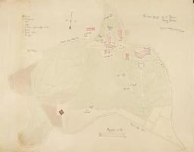 Νότια πλευρά του εν Τατοϊου Βασιλικού κήπου