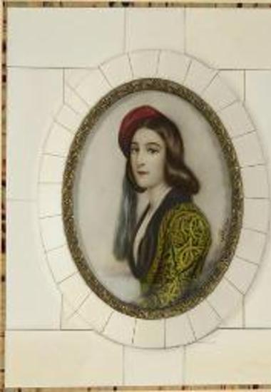 Προσωπογραφία της Αικατερίνης (Ρόζας) Μάρκου Μπότσαρη