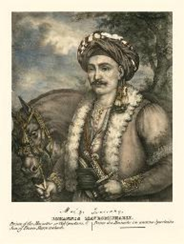 JOHANNIS MAVROMICHAELIS. Prince of the Mainottes or Old Spartans & son of prince Mavromichaeli.