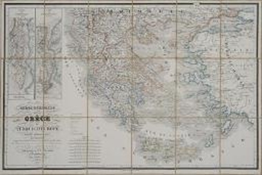 Carte Generale de la Grece ou Turquie d’ Europe.