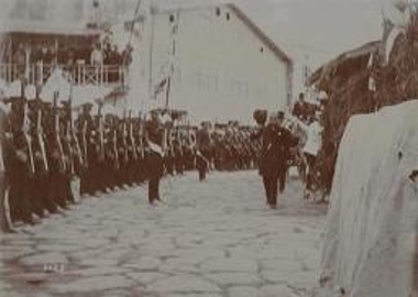 Άφιξη Ύπατου Αρμοστή Αλεξάνδρου Ζαΐμη στο Ηράκλειο