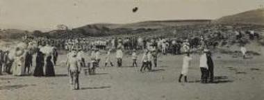 Άφιξη Ύπατου Αρμοστή Αλεξάνδρου Ζαΐμη στο πεδίο βολής