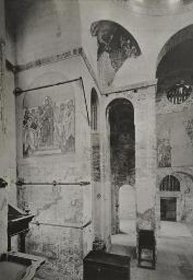 Μονή Δαφνίου, το εσωτερικό του ναού