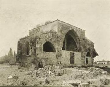 Ανδραβίδα. Ερείπια του ναού της Αγίας Σοφίας