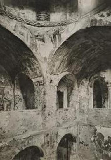 Μυστράς. Το εσωτερικό της Ιεράς Μονής Παντάνασσας