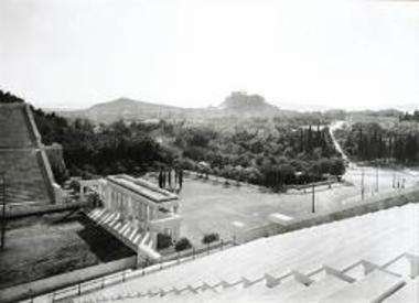 Άποψη της Αθήνας από το Παναθηναϊκό Στάδιο