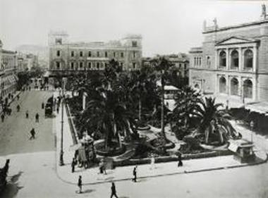 Αθήνα, η πλατεία Λουδοβίκου, (σημερινή πλατεία Κοτζιά)