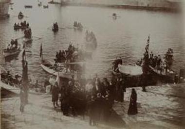 Άφιξη του Ύπατου Αρμοστή Αλέξανδρου Ζαΐμη στα Χανιά