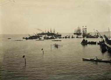 Ολυμπιακοί Αγώνες 1906. Παλαιό Φάληρο, αγώνες λεμβοδρομίας