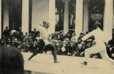 Ολυμπιακοί Αγώνες 1906. Αγώνες ξιφασκίας στο Ζάππειο