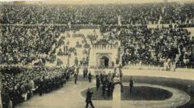 Ολυμπιακοί Αγώνες 1906. Τελετή έναρξης στο Παναθηναϊκό Στάδιο