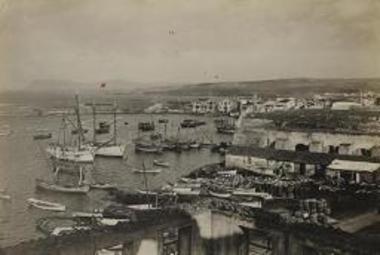 Το εσωτερικό του λιμανιού των Χανίων Κρήτης