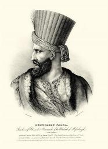 CHOURCHID PACHA. Seraskire of Roumelie Commander of the Blockade of Missolonghi.