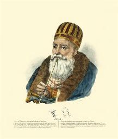 ALI. Vizier of Albanien, also called Pacha of Jannina.