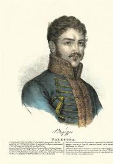 BALESTRA. Commandant Colonel of the first Infantry Regiment of the Provisional Government in Greece, Organized in the Commencement of the Struggle at Calamate in the Morea.