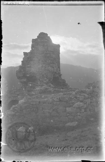 Remains of a monument.